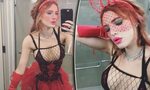 Bella Thorne Reads Playboy In Bra For Business Professional 